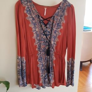 Free people  blouse sz xs/s/m